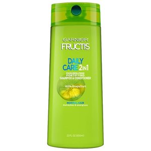 lot 4123 image: Garnier Fructis Daily Care 2-in-1 Shampoo and Conditioner, Normal Hair, 22 fl. oz.