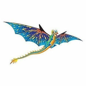 lot 7024 image: Dragon 3-d nylon kite 76 inch