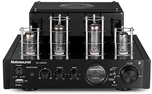 lot 9007 image: Nobsound MS-10D MKIII HiFi Bluetooth Hybrid Tube Power Amplifier Stereo Subwoofer Amp