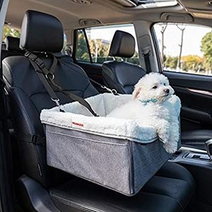 lot 9028 image: Pet Dog Booster Car Seat, Pet Dog Safety Seat