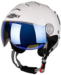 lot 9059 image: NENKI Ski Helmet with Visor Snow Sport Skiing Snowboard Helmet