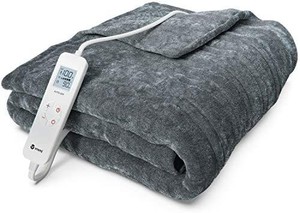 lot 9066 image: Vremi Electric Blanket - 50 x 60 inches Throw Heated Blanket