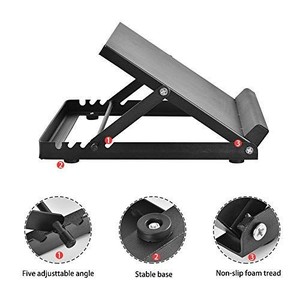 lot 9115 image: Giraffe-X Slant Board - Calf Stretcher Incline Stretching Board Ankle Therapy Stretch Wedge