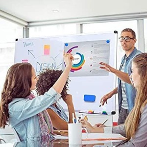 lot 9127 image: 48 x 36 Dry Erase Board, Ohuhu Magnetic Large Whiteboard