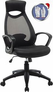 lot 9128 image: Furious Office Chair, High Back Mesh Office Computer Swivel Desk Task Chair