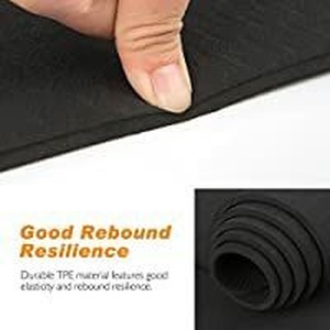 lot 6146 image: Aimerday black yoga mat