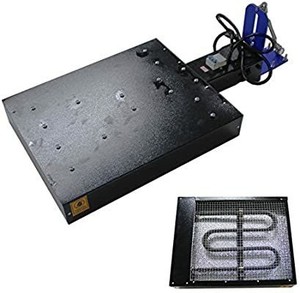 lot 6158 image: INTBUYING 16x16 Multi-Color Flash Dryer Screen Printing Machine Ink Curing Universal Dryer Screen Printing Equipment