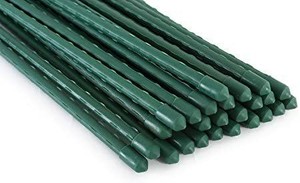 lot 6201 image: Tingyuan Garden Stakes 59 Inches Steel Plant Stakes, Pack of 30