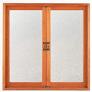 lot 9151 image: Soqool Privacy Window Film Frosted Window Vinyl for Privacy Control