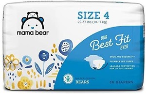 lot 1081 image: Mama Bear Diapers Size 4