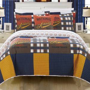 lot 6226 image: Chic Home Champion 3 Piece Twin Quilt Set
