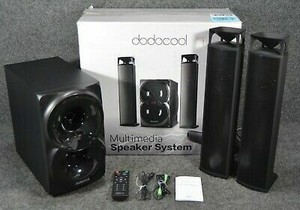lot 6263 image: Dodocool Sound Bar 2.1 Channel Soundbar System Db191