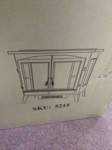 lot 7035 image: Fireplace 26x15x22 inches