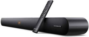 lot 7043 image: Soundbar, TaoTronics 2.1 Channel TV Sound Bar, 3 Equalizer Modes, 90W, 36-Inch, Button and Remote Control, Wireless Bluetooth 5.0Wired OpticalAuxCoaxial Connection, Wall Mounted Home Theater SPE