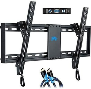 lot 9179 image: Mounting Dream Tilt TV Wall Mount Bracket for Most 37-70 Inches TVs