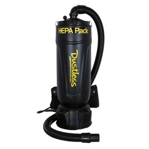 lot 9181 image: Dustless Technologies Back Pack Canister Vacuum