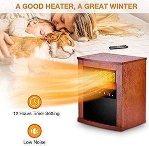 lot 9183 image: Space Heater - 1500W Room Heater with 3 Heating Modes