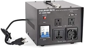 lot 9189 image: 3000W Auto Step Up & Step Down Voltage Transformer Converter