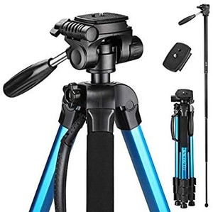 lot 9193 image: Victiv 72-inch Camera Tripod Aluminum T72 Max Height