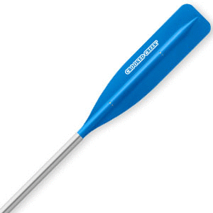 lot 1135 image: CROOKED CREEK 6-Foot Synthetic Boat Oar with Grip, Blue - Features a Comfort Grip for Added Support - Lightweight and Durable (50420)