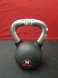 lot 1140 image: Ziva 30lb Kettlebell