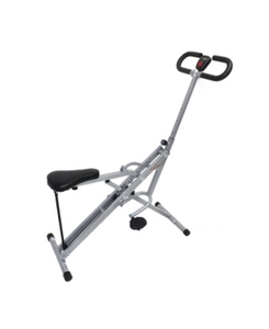 lot 1151 image: Sunny Health & Fitness Squat Assist Row-N-Ride Trainer for Squat Exercise and Glutes Workout