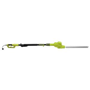lot 1176 image: Sun Joe SJH902E Electric Telescoping Pole Hedge Trimmer , 21-Inch - 4 Amp