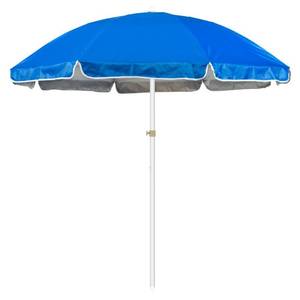 lot 1195 image: 6.5 Portable Beach and Sports Umbrella by Trademark Innovations (Blue)