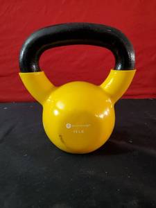 lot 1206 image: 15lb Kettlebell