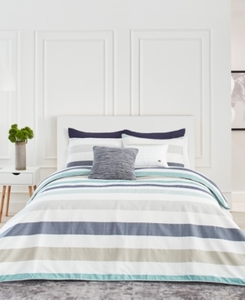 lot 1225 image: Lacoste Home Bailleul King Comforter Set Bedding