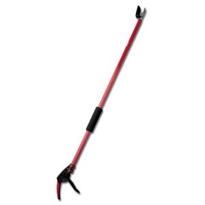 lot 1228 image: Corona LR 3460 Long Reach Cut n Hold Pruner, Red