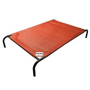 lot 1234 image: The Original Coolaroo Elevated Pet Dog Bed for Indoors & Outdoors, Large, Terracotta