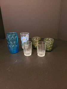 lot 1106 image: Set of 6 glasses assorted