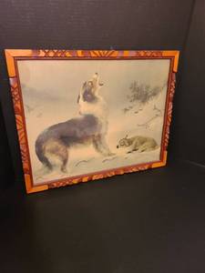 lot 1429 image: Wall art 21 by 17