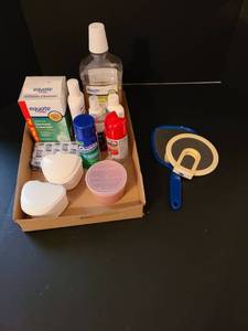 lot 1534 image: Assorted bathroom supplies