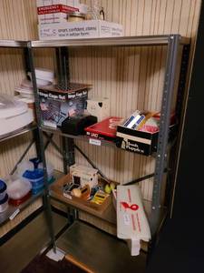 lot 2023 image: One set of shelves without contents