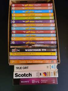 lot 2037 image: Assorted DVDs and VHS
