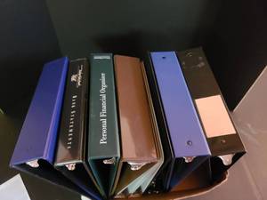 lot 2044 image: Assorted binders