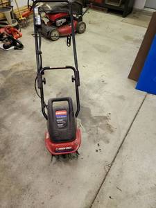 lot 3063 image: Troy bilt electric cultivator