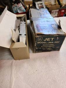 lot 3076 image: Jet mortising attachment with clamps