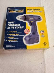 lot 3096 image: Craft Tech drilldriver 7.2 V cordless