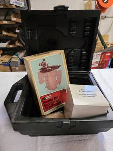 lot 3105 image: Router bit sharpener attachment and router attachment