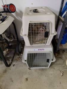 lot 3111 image: Pet mate pet taxis set up 2