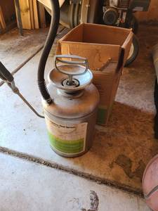 lot 4012 image: Stainless steel sprayer
