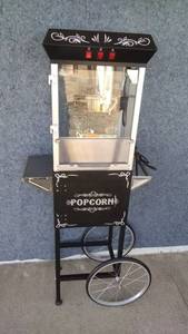lot 230 image: Great Northern Popcorn Company Popcorn Machine on Cart Model 6096