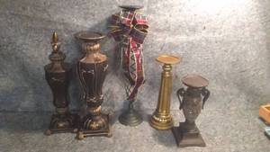 lot 311 image: Lot of Decorative Candle Holders