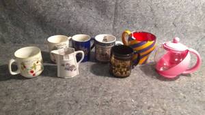 lot 341 image: Lot of Coffee Mugs and More