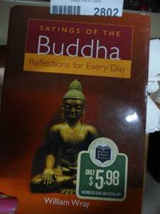 lot 2802 image: Sayings of the Buddha Book