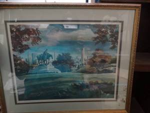 lot 2807 image: Lot of 2 J.R. Hamil Paintings
