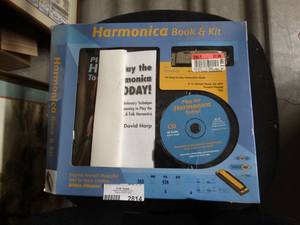 lot 2814 image: Harmonica Book and Kit
